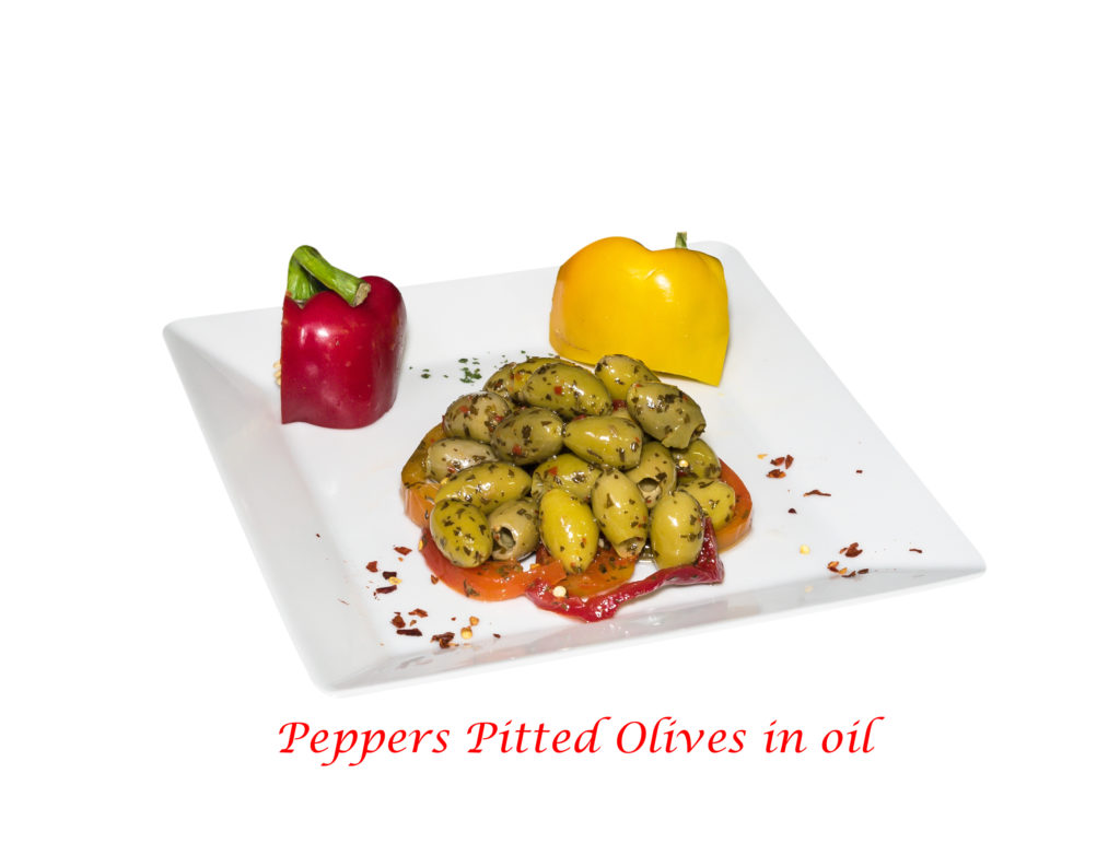 olive denocciolate ai peperoni